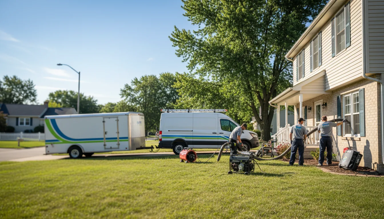 Flooded Basement Restoration And Cleanup With Repair in Fort Ransom, ND near me